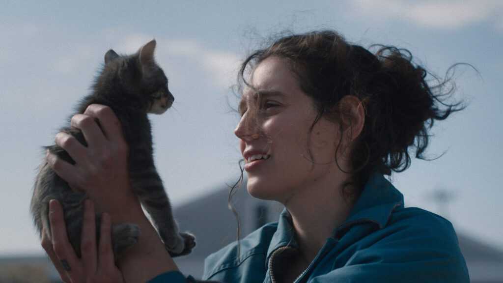 A film still from Sorry, Baby by Eva Victor.