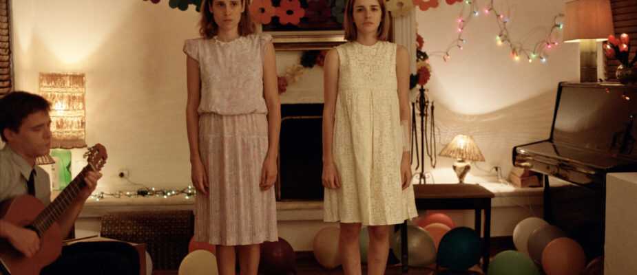 A film still from Dogtooth by Yorgos Lanthimos