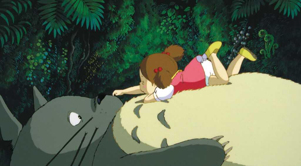 A Film Still from My Neighbor Totoro
