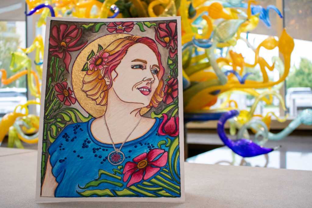 art nouveau portrait 3