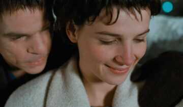 A film still from The Lovers on the Bridge