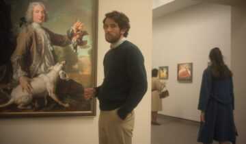 A film still from The Mastermind ©2025 Mastermind Movie Inc