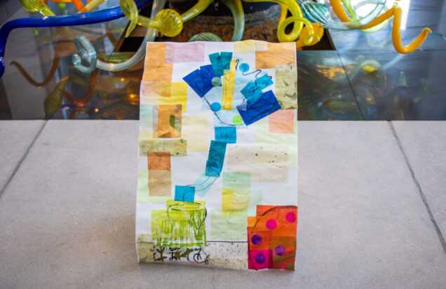 dia ikebana mixed media 4