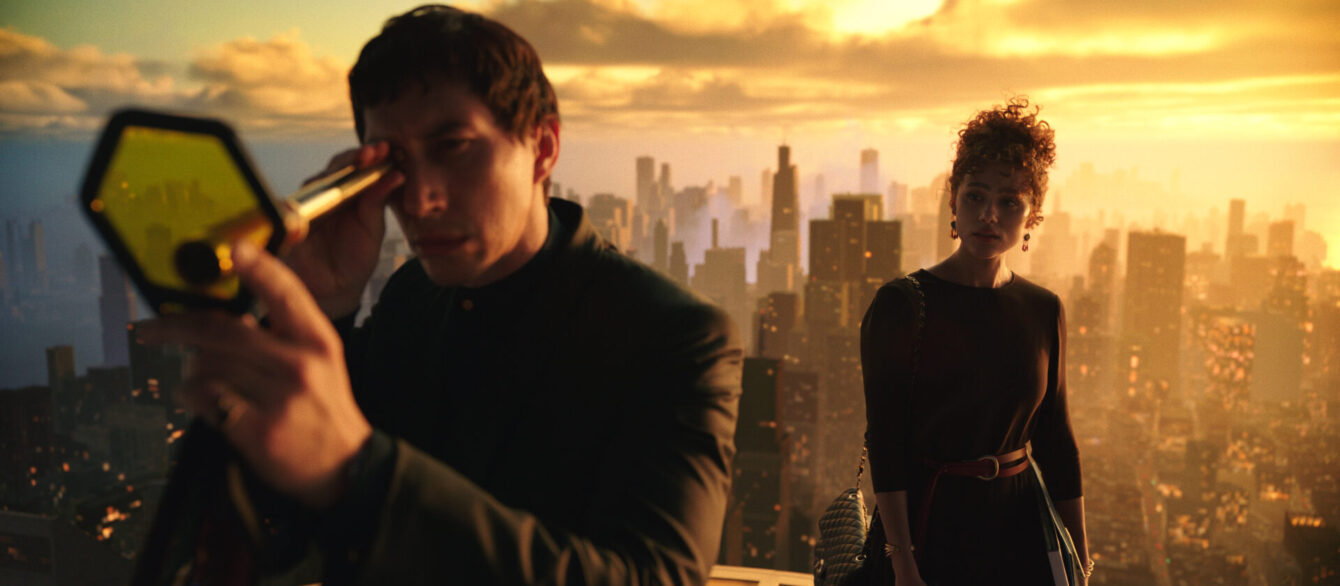 A film still from Megalopolis
