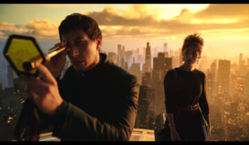 A film still from Megalopolis