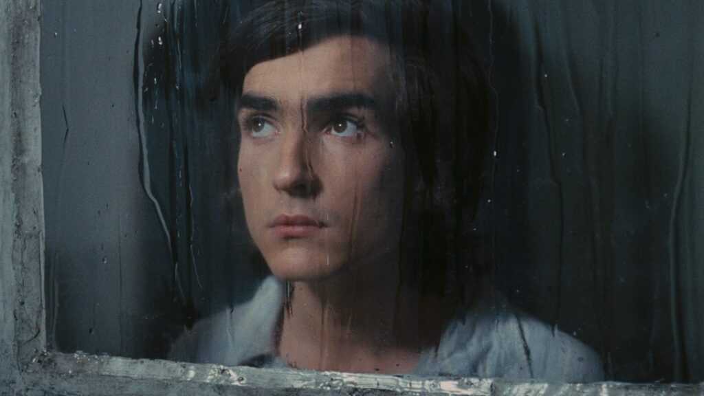 A film still from Four Nights of a Dreamer by Robert Bresson