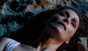 A film still from If I Had Legs I'd Kick You. Photo by Logan White. Courtesy of A24