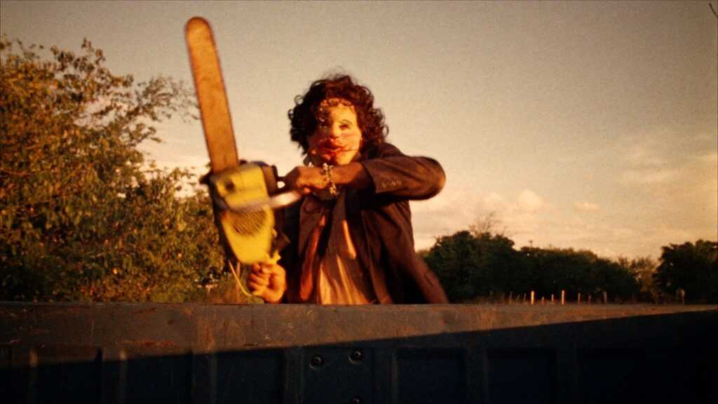 A film still from The Texas Chain Saw Massacre