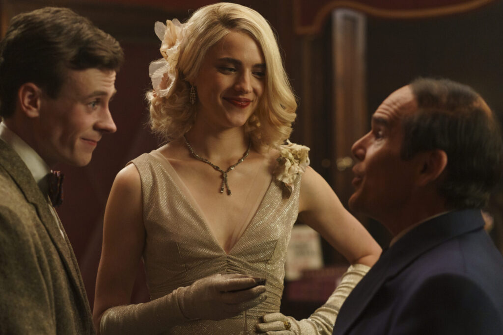 A film still from Richard Linklater's BLUE MOON