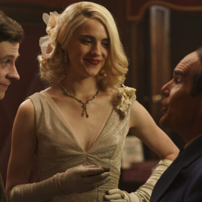 A film still from Richard Linklater's BLUE MOON