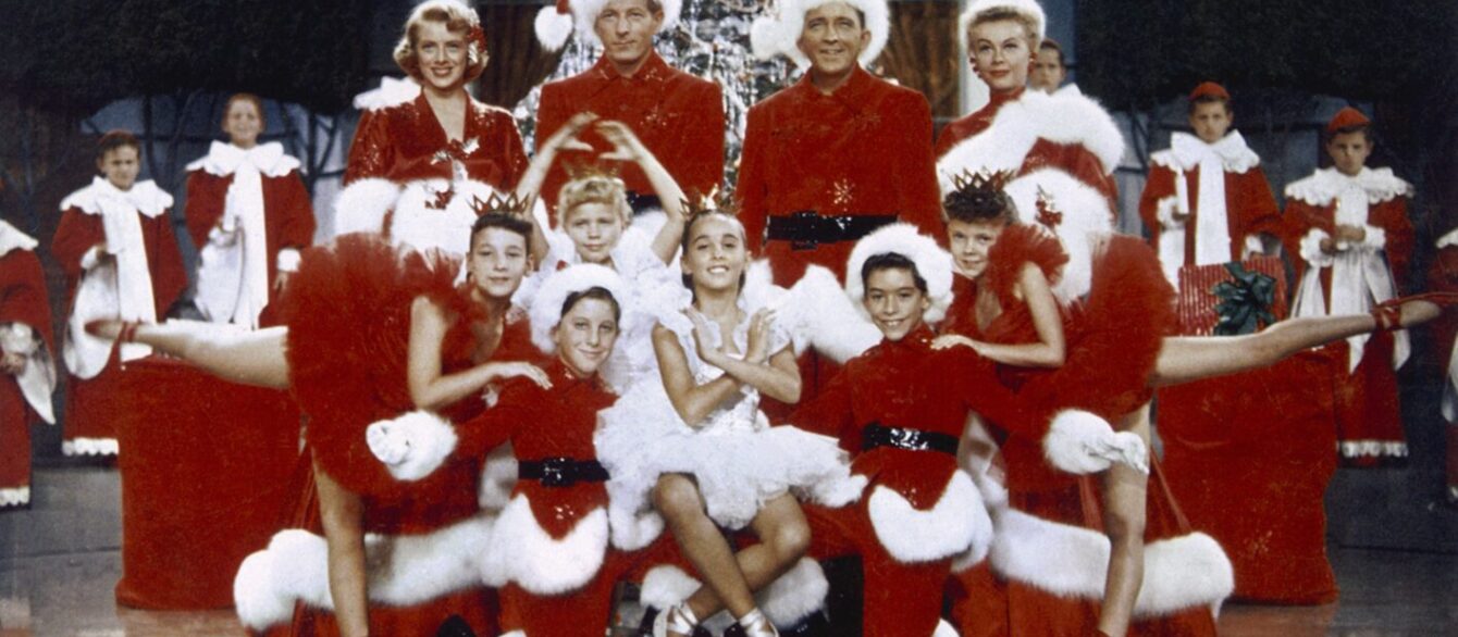 A film still from White Christmas