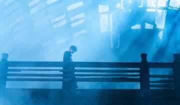 A film still from Resurrection featuring Jackson Yee.