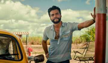 A film still from The Secret Agent