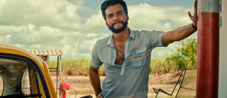 A film still from The Secret Agent