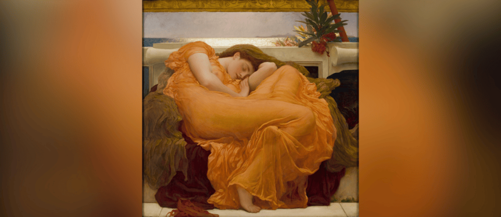 "Flaming June"