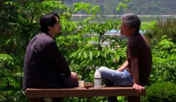 Ha Seongguk and Kwon Haehyo in a film still from What Does That Nature Say to You