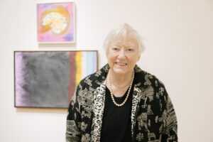 Jean Reed Roberts at the Members' Preview, photo by Chris Rettman