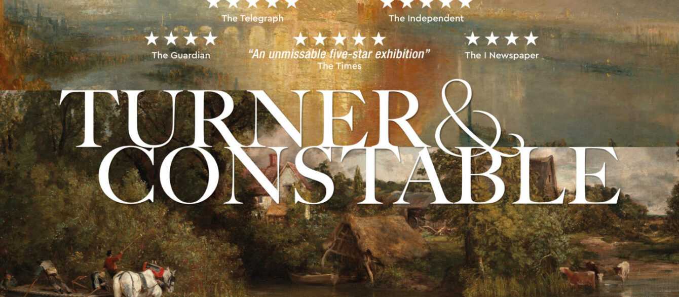 A film poster for Turner & Constable from Exhibition on Screen