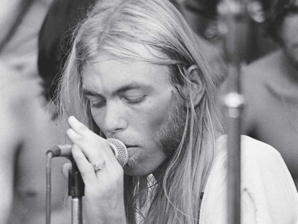 A film still from Gregg Allman: The Music of My Soul