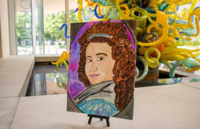 watercolor resist portraits 3