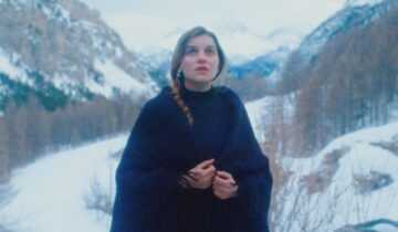 A film still from The Girl in the Snow