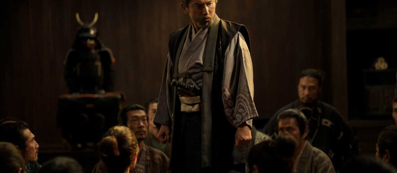 A film still from The Samurai and the Prisoner