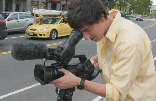 A film still from Remake
