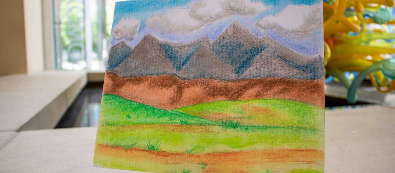 chalk pastel landscapes 1