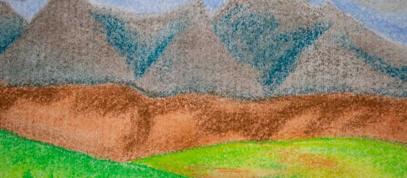 chalk pastel landscapes 2