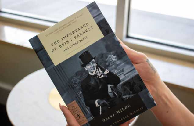 the importance of being earnest book 1