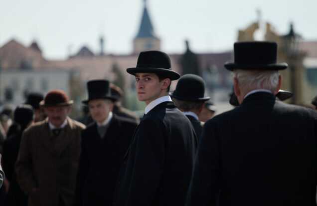 A film still from Franz