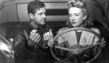A film still from Alfred Hitchcock's Saboteur