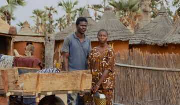 A film still from Samba Traore.