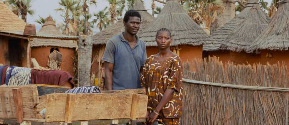 A film still from Samba Traore.