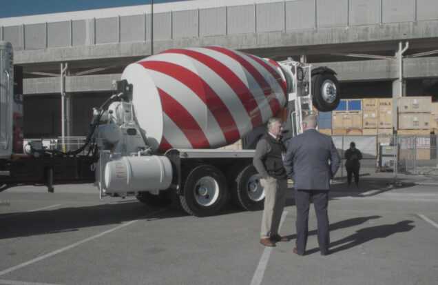 A film still from The History of Concrete
