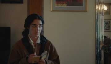 A film still from The Scout