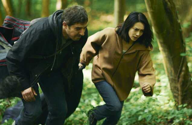 A film still from Serpent's Path (2024)